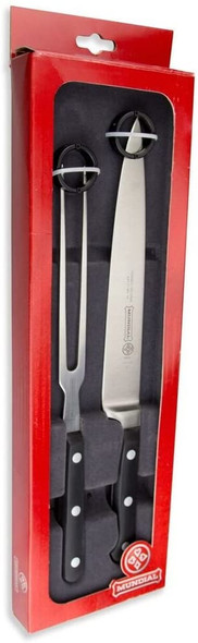 Mundial 5001-2 2 Pc Carving Set, Forged, Black Mundial 5001-2 2 Pc Carving Set, Forged, Black