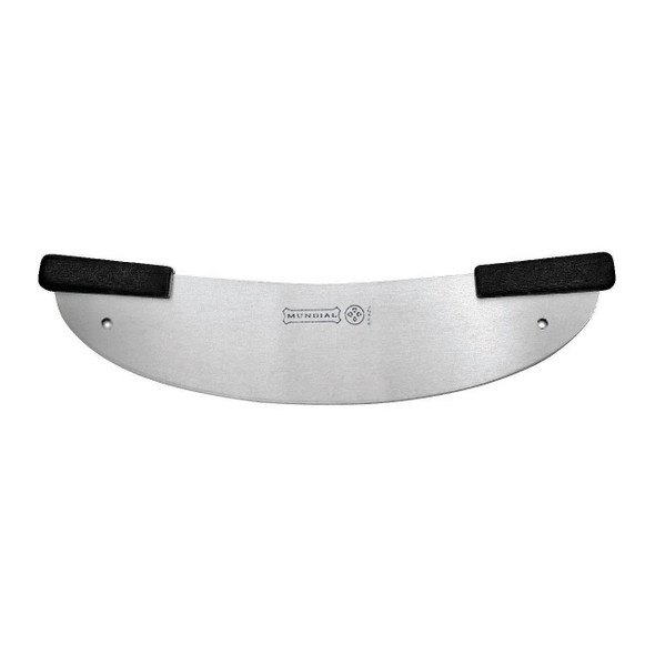 Mundial 5659-20 Pizza Rocker, 20", Black Antimicrobial Handle