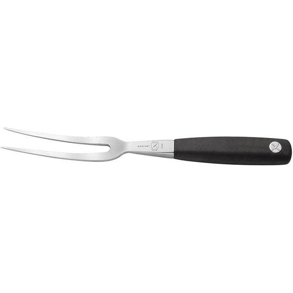 Mercer Culinary M20806 Genesis Forged Carving Fork, 6", Black Handle