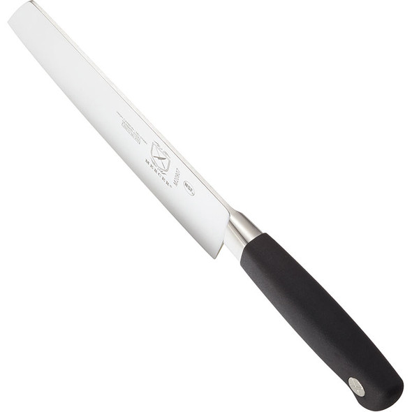 Mercer Culinary M20907 Genesis Forged Nakiri/Usuba, 7", Black Handle