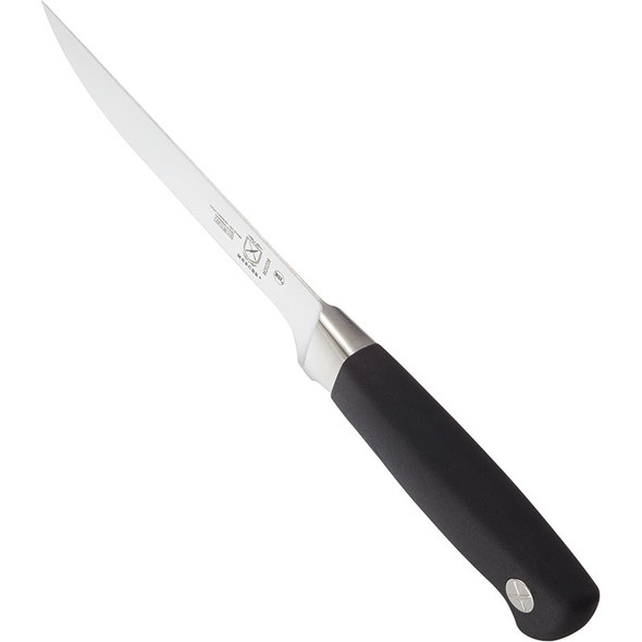 Mercer Culinary M20206 Genesis Forged Flexible Boning Knife, 6", Black Handle