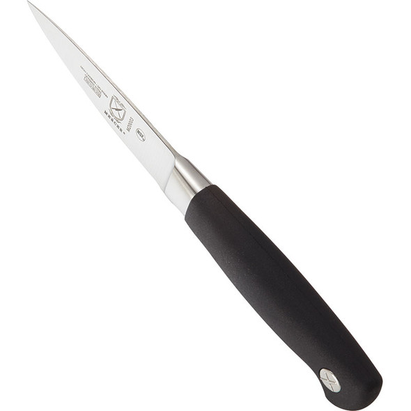 Mercer Culinary M20003 Genesis Forged Paring Knife, 3-1/2", Black Handle
