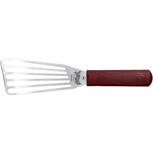 Mercer Culinary M33183 Hell's Handle Slotted Fish Turner, 3" x 6"