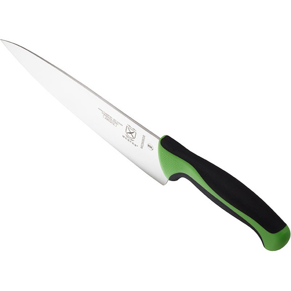 Mercer Culinary M22608GR Millennia Chef's Knife, 8", Green Ergonomic Handle
