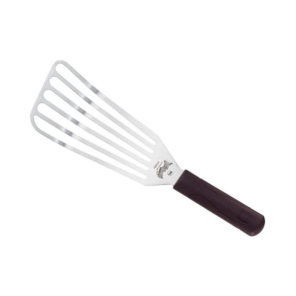 Mercer Culinary M18390 Hell's Handle, Turner, 4" x 9", Slotted, Heat Resistant