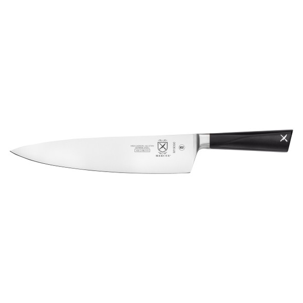 Mercer Culinary M19090 Zum Forged Chef's Knife, 9", Black, High Carbon Steel