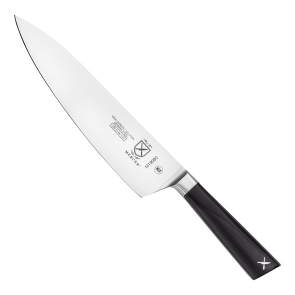 Mercer Culinary M19080 Zum Forged Chef's Knife, 8", Black, High Carbon Steel