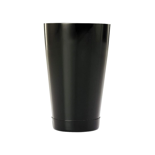 Mercer Culinary M37083BK Barfly Shaker, 18 oz., Black Exterior, Stainless Steel
