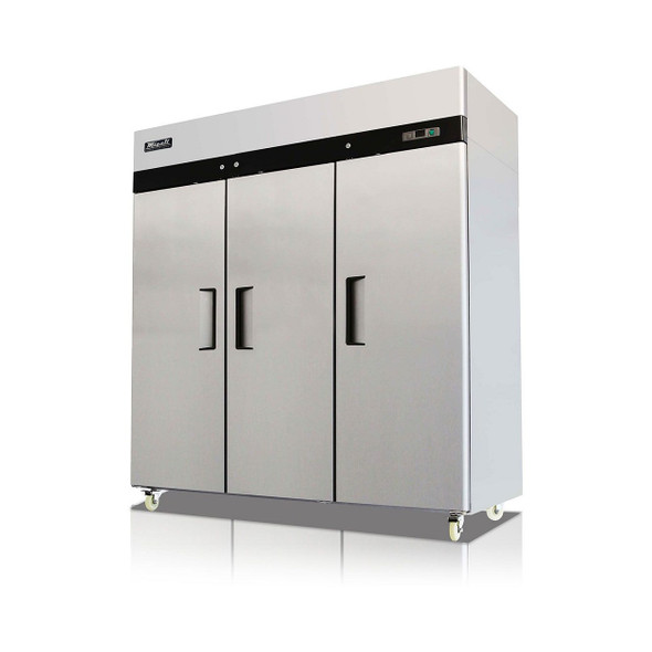 Migali C-3R 3 Door Reach-In Refrigerator