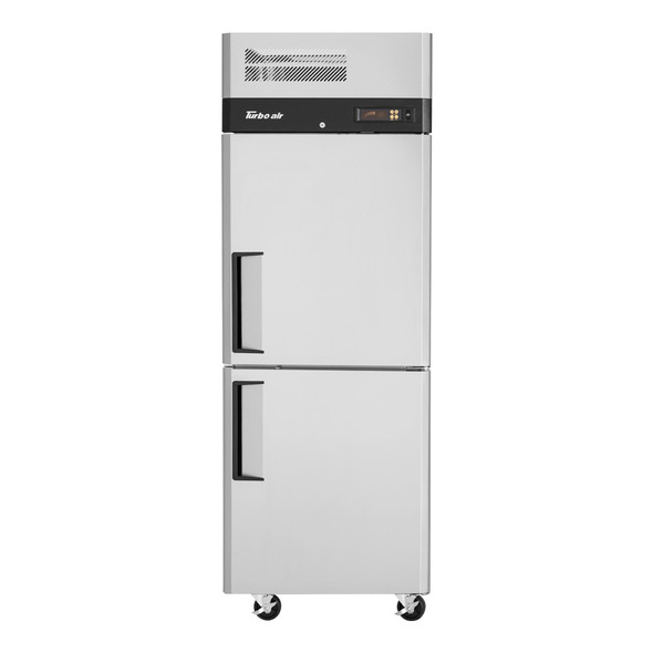 Turbo Air M3R24-2-N M3 Series Top Mount Reach-In Refrigerator - 2 Solid Half-Doors