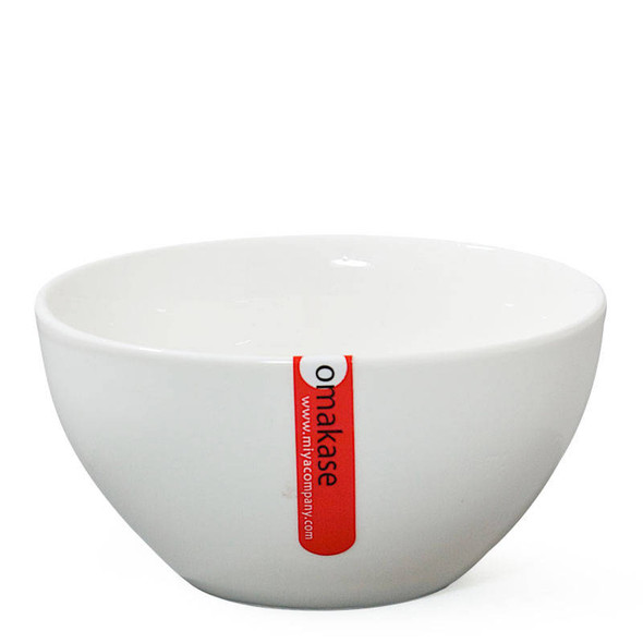 MIYA X12010 Bowl, 6 oz, 4" x 2" Deep, White