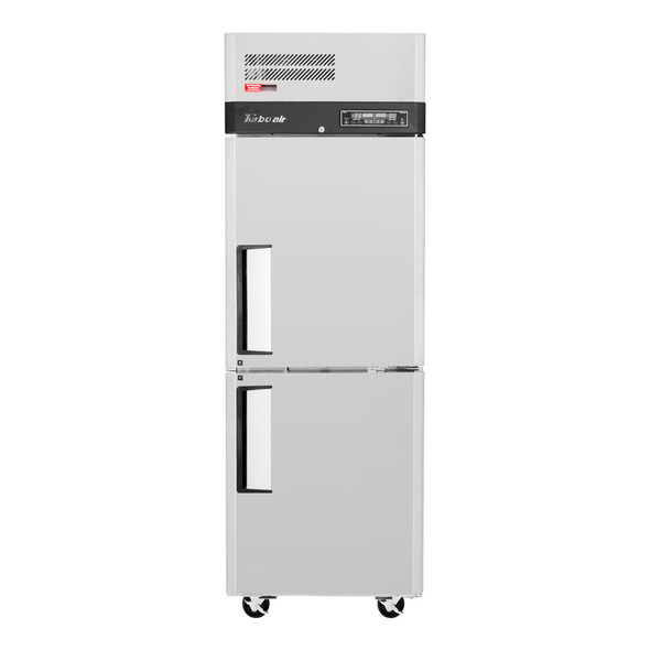 Turbo Air M3RF19-2-N M3 Series Dual Temp Top Mount Refrigerator & Freezer - 2 Half-Doors
