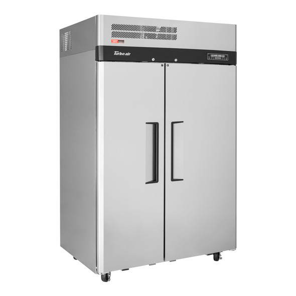 Turbo Air M3RF45-2-N M3 Series Dual Temp Top Mount Refrigerator & Freezer - 2 Solid Doors