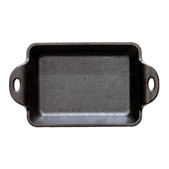 Lodge HMSRC Heat-Treated 10 Ounce Rectangular Cast Iron Mini Server Lodge HMSRC Heat-Treated 10 Ounce Rectangular Cast Iron Mini Server
