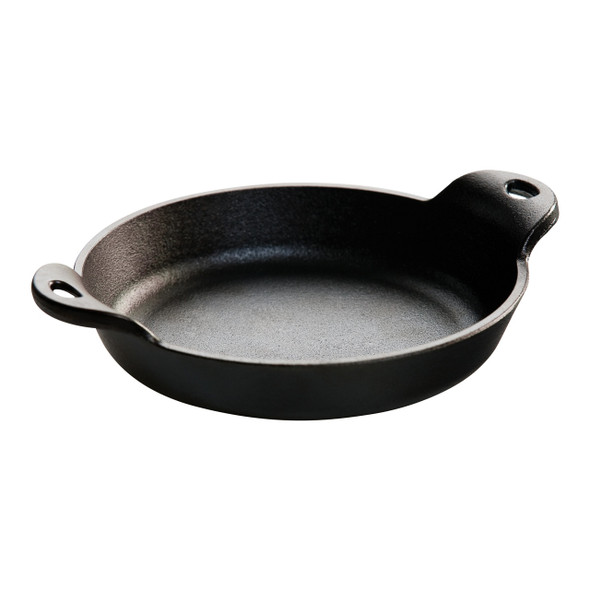 Lodge HMSRD Cast Iron Round Mini Server, 14 oz.