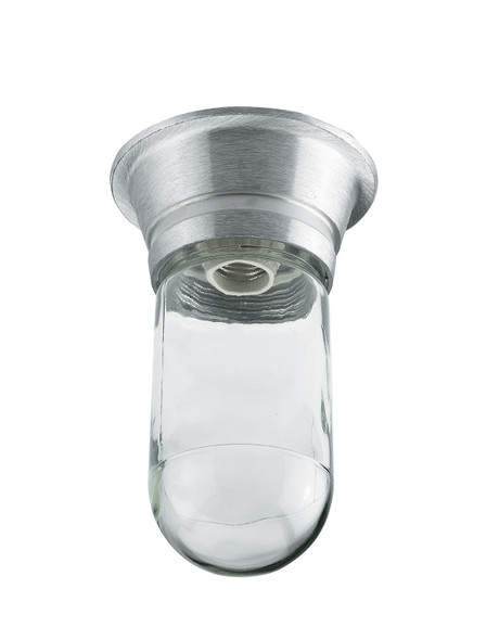 Krowne 25-103 Light Fixture, Shatterproof Plastic Coated Globe