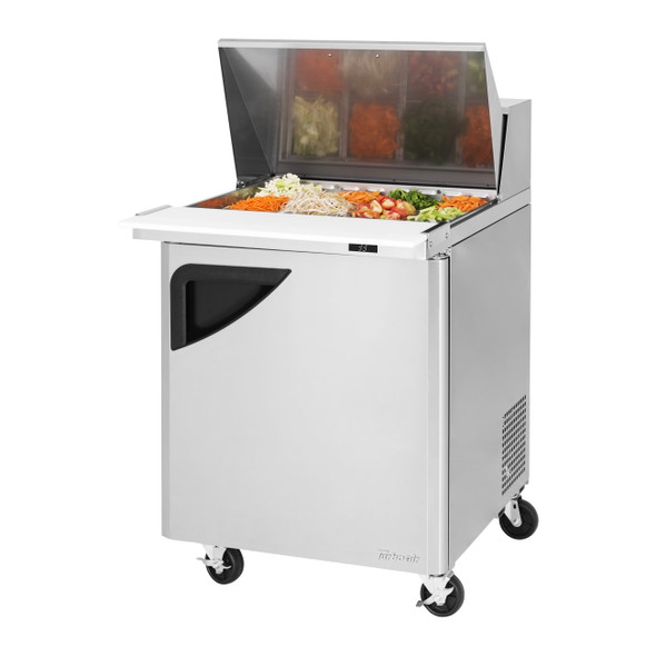 Turbo Air TST-28SD-12-N Mega-Top Sandwich Salad Prep Table - 1 Door