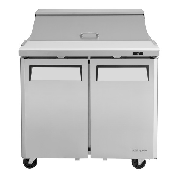 Turbo Air MST-36-N6 M3 Series 36" Sandwich/Salad Prep Table - 2 Solid Doors