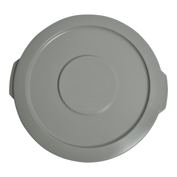 Janico 1044-02GY Trash Container Lid, Gray, 44 gal, Round