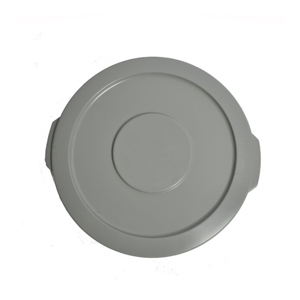 Janico 1055-02GY Trash Container Lid Gray, 55 gal, Round