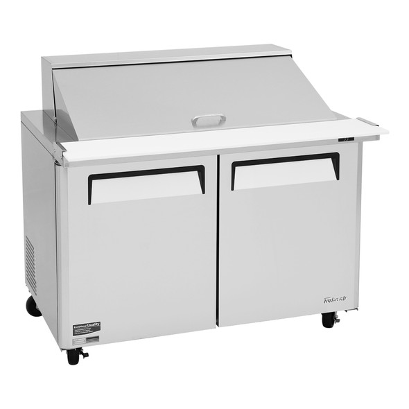 Turbo Air MST-48-18-N M3 Series 48" Mega Top Sandwich Salad Prep Table - 2 Solid Doors