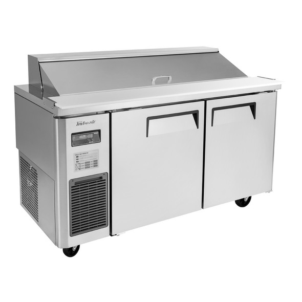 Turbo Air JST-60-N J Series Sandwich/Salad Prep Table, Side Mount, 2 Solid Doors