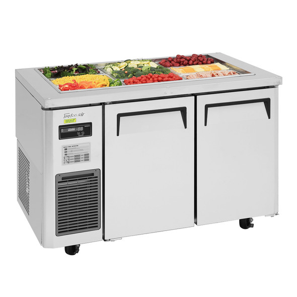 Turbo Air JBT-48-N J Series Buffet Display Table, Side Mount, 2 Solid Doors
