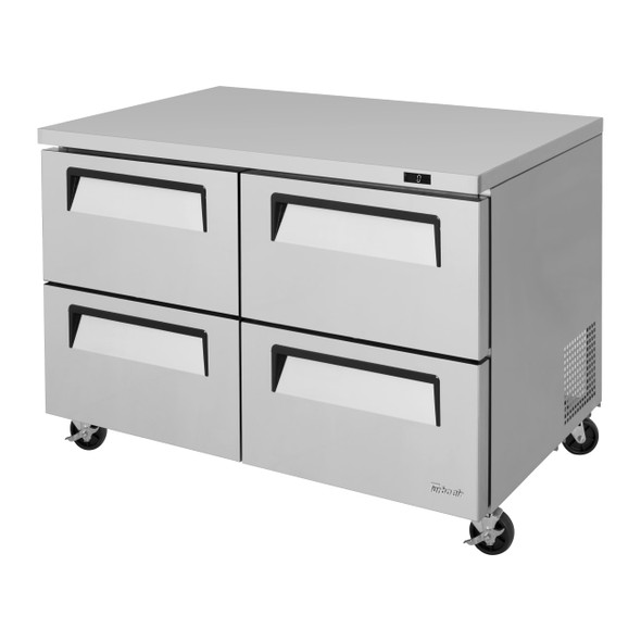 Turbo Air TUF-48SD-D4-N Undercounter Freezer, 4 Drawers