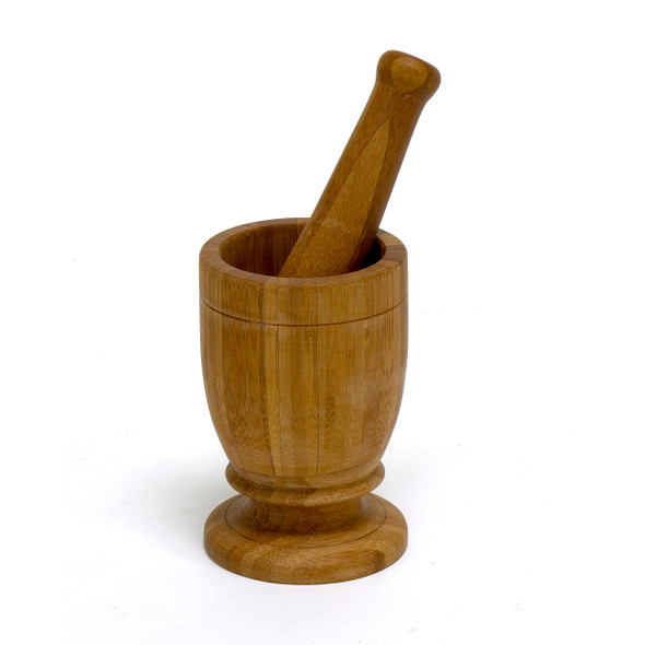 Imusa BAM-10004 Large Bamboo Mortar Imusa BAM-10004 Large Bamboo Mortar