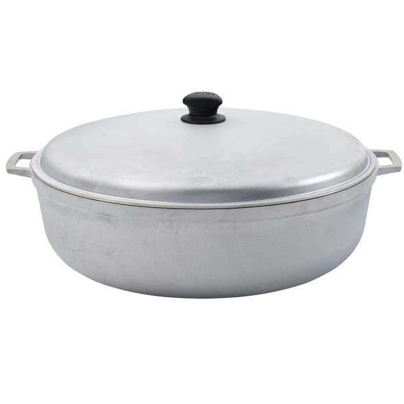 Imusa GAU-80507W Cast Aluminum Caldero & Solid Lid, 11.6 Qt. Imusa GAU-80507W Cast Aluminum Caldero & Solid Lid, 11.6 Qt.