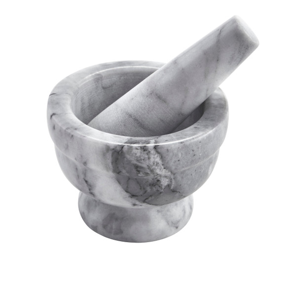 Imusa MEXI-2020 Mortar & Pestle, Marble, 3.75"