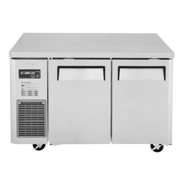 Turbo Air JUR-48-N6 J Series Undercounter Refrigerator, Side Mount, 2 Solid Doors