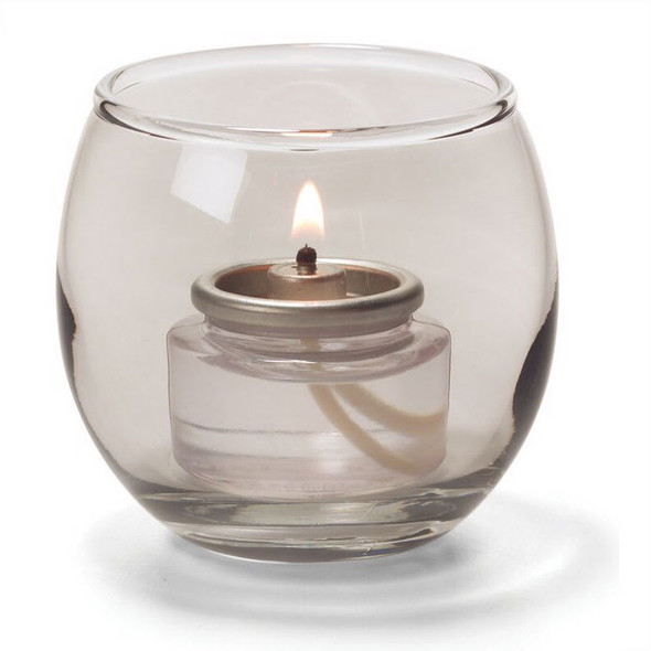 Hollowick 5119S Votive Holder, Glass Clear , 2-3/8"H x 2-5/8" Dia.