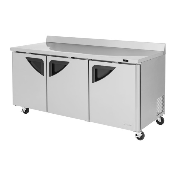 Turbo Air TWR-72SD-N Worktop Refrigerator - 3 Doors