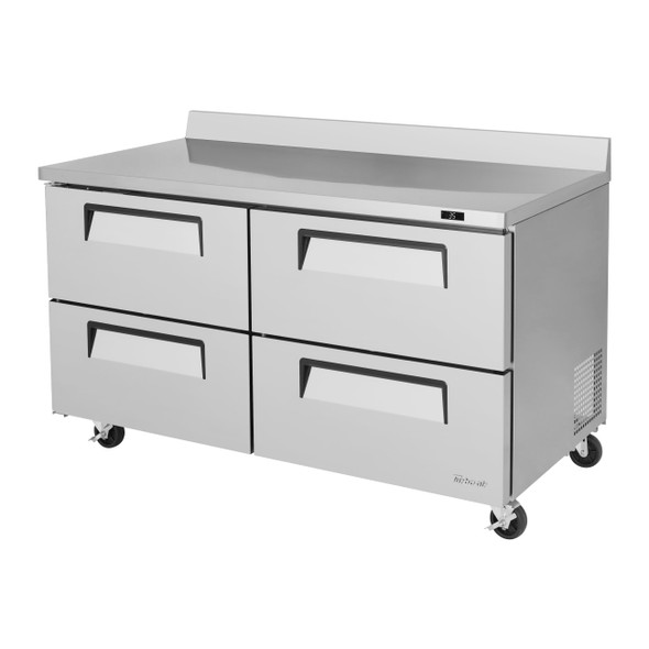 Turbo Air TWR-60SD-D4-N Worktop Refrigerator - 4 Drawers