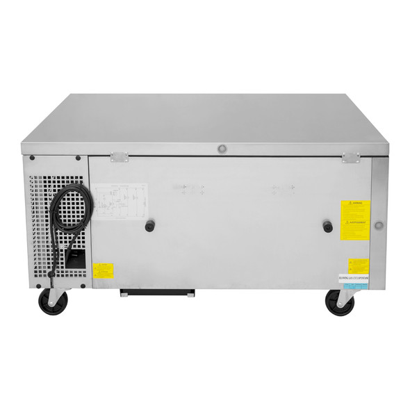 Turbo Air TCBE-48SDR-N Super Deluxe 48" Stainless Steel Chef Base Refrigerator - 2 Drawers