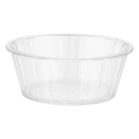 GET ER-020-CL 2 Oz. SAN Fluted Ramekin, Clear GET ER-020-CL 2 Oz. SAN Fluted Ramekin, Clear