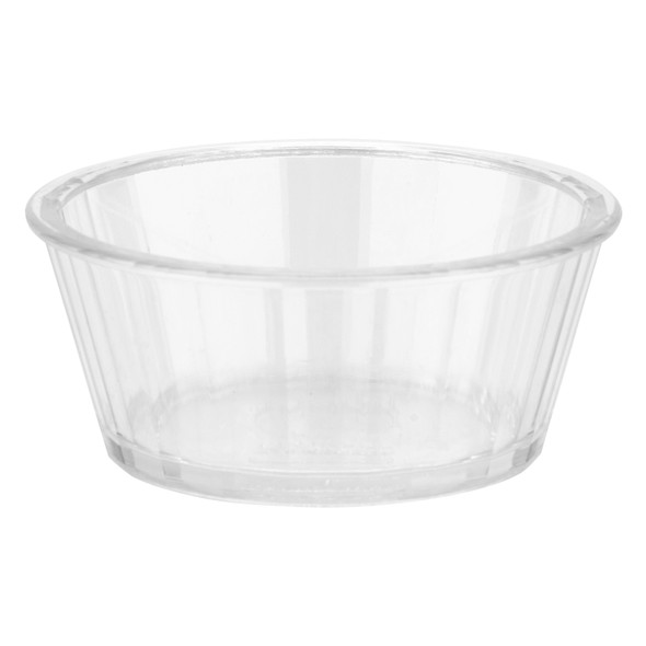 GET ER-045-CL 4 Oz. Fluted Ramekin, Clear