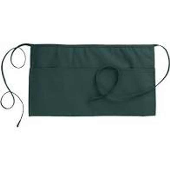 FORTUNE WA-HUNTERG Waist Apron, Three Pocket, Hunter Green