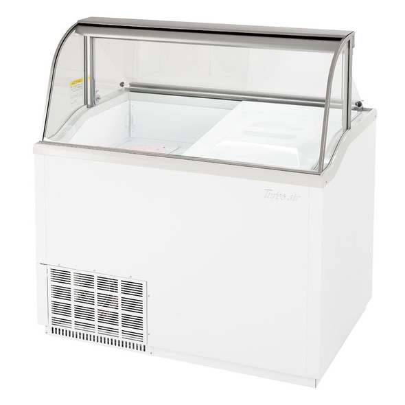 Turbo Air TIDC-47W-N 47" Ice Cream Dipping Cabinet - White