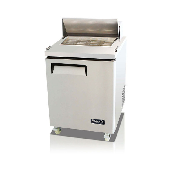 Migali C-SP27-12BT 27" wide, 12 Pans, Big Top Sandwich Prep Table Migali C-SP27-12BT 27" wide, 12 Pans, Big Top Sandwich Prep Table