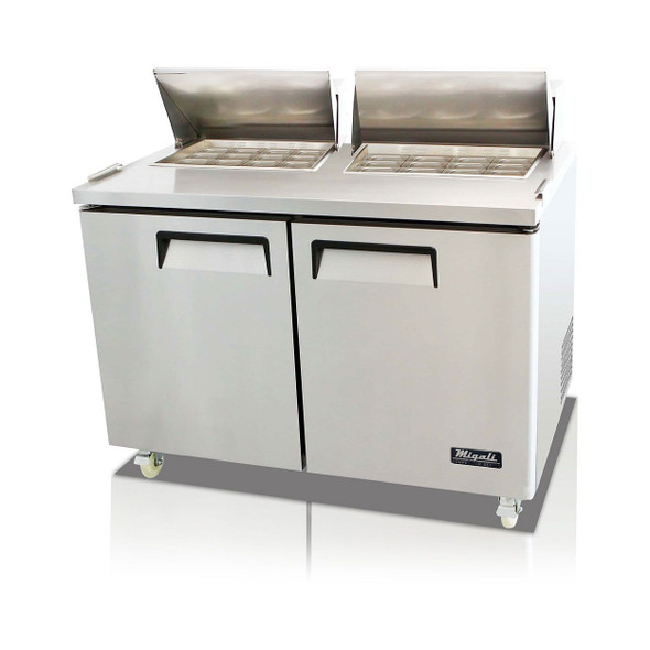 Migali C-SP60-24BT 60" wide, 24 Pans, Big Top Sandwich Prep Table Migali C-SP60-24BT 60" wide, 24 Pans, Big Top Sandwich Prep Table