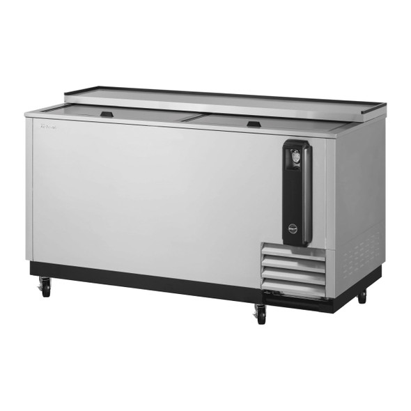 Turbo Air TBC-65SD-N6 Bottle Cooler, 2 Lids, Stainless Steel Exterior