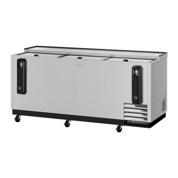 Turbo Air TBC-80SD-N Bottle Cooler, 3 Lids, Stainless Steel Exterior
