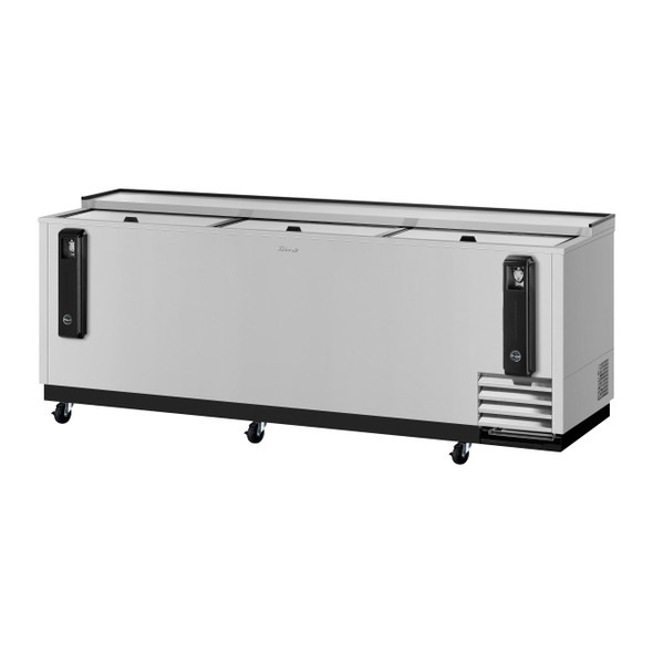 Turbo Air TBC-95SD-N Bottle Cooler, 3 Lids, Stainless Steel Exterior