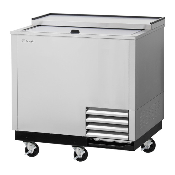 Turbo Air TBC-36SD-GF-N Glass Chiller & Froster, 1 Lid, Stainless Steel Exterior