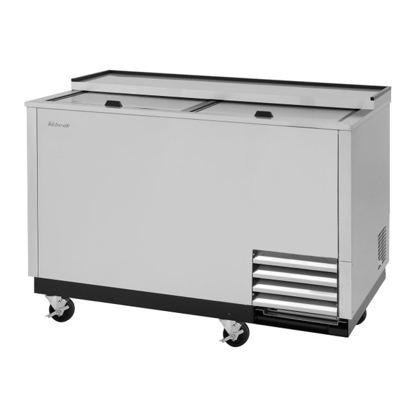 Turbo Air TBC-50SD-GF-N Glass Chiller & Froster, 2 Lids, Stainless Steel Exterior