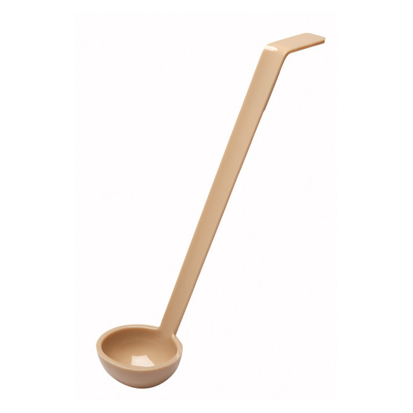 Cambro LD105133 Ladle, 1 oz, 10-1/2", Polycarbonate, Beige
