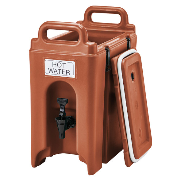 Cambro 250LCD402 Brick Red Insulated Beverage Carrier, 2.5 Gallon Cambro 250LCD402 Brick Red Insulated Beverage Carrier, 2.5 Gallon