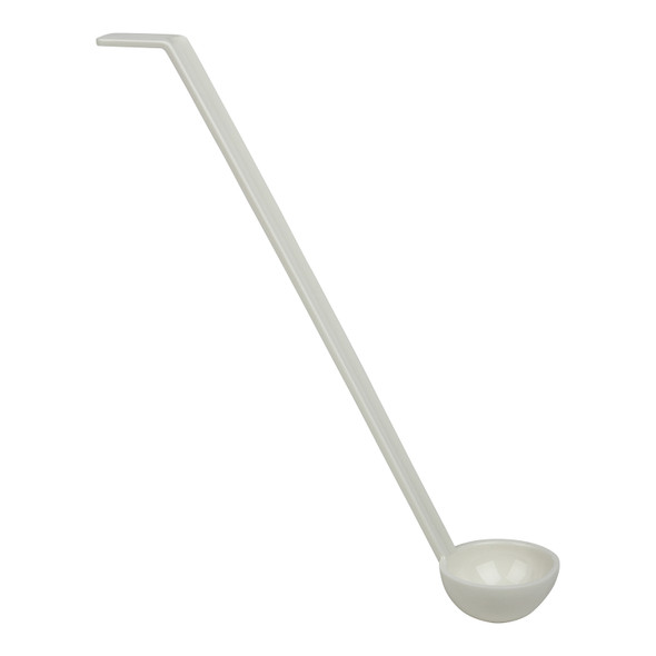Cambro LD130148 Ladle, 1 oz, 13", Polycarbonate, White